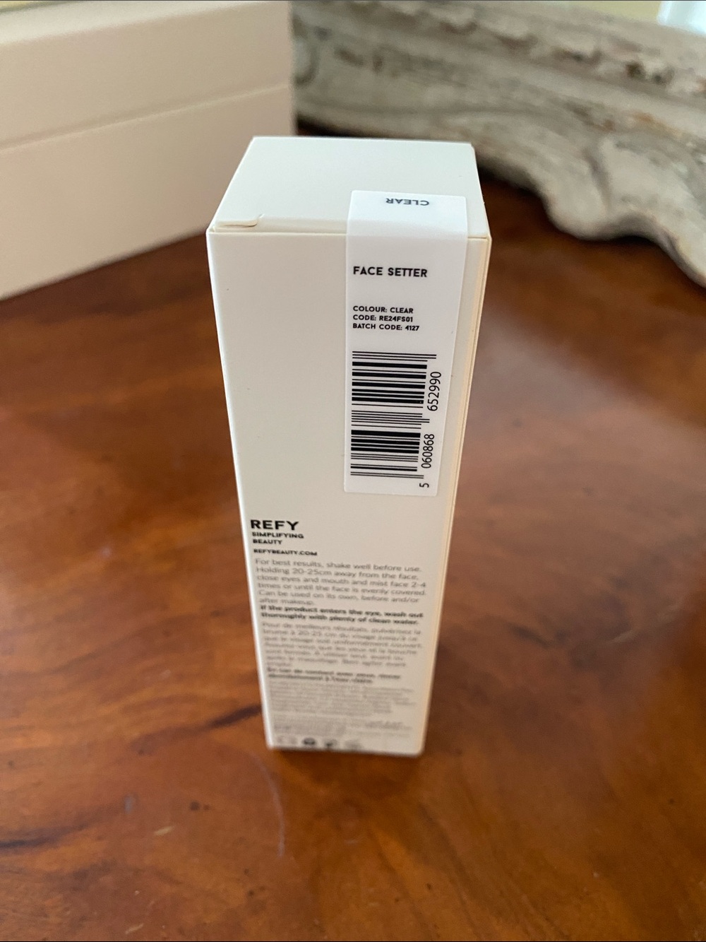 Refy Face Setter Spray In Clear BNIB Full Size - Picture 4 of 4